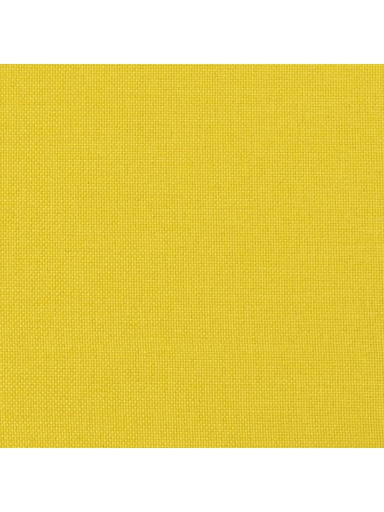 Nástěnné panely 12 ks světle žluté 90x15 cm textil 1,62 m²