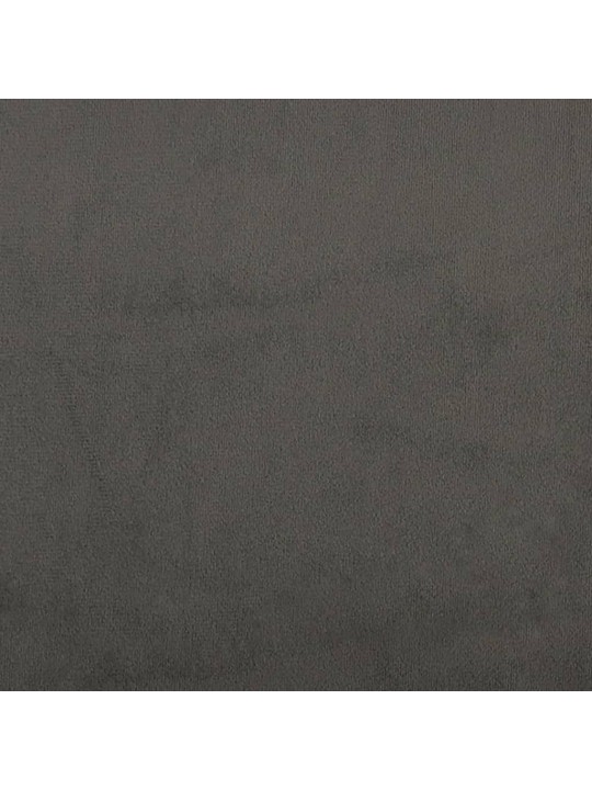 Nástěnné panely 12 ks tmavě šedé 90 x 15 cm samet 1,62 m²