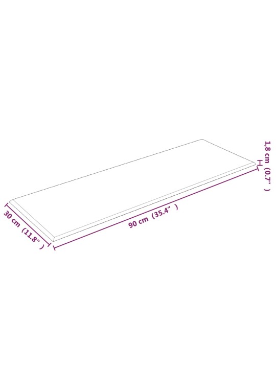 Nástěnné panely 12 ks růžové 90 x 30 cm samet 3,24 m²