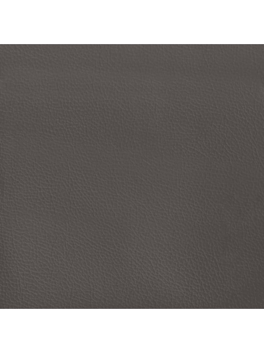 Nástěnné panely 12 ks šedé 30 x 30 cm umělá kůže 0,54 m²