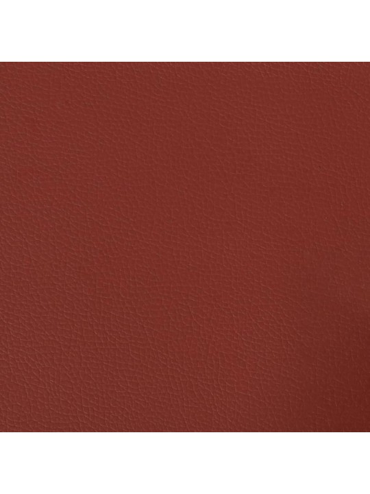 Nástěnné panely 12 ks vínové 30 x 15 cm umělá kůže 0,54 m²