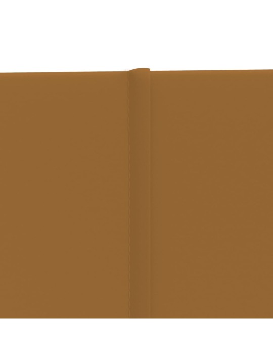 Nástěnné panely 12 ks hnědé 60 x 30 cm samet 2,16 m²