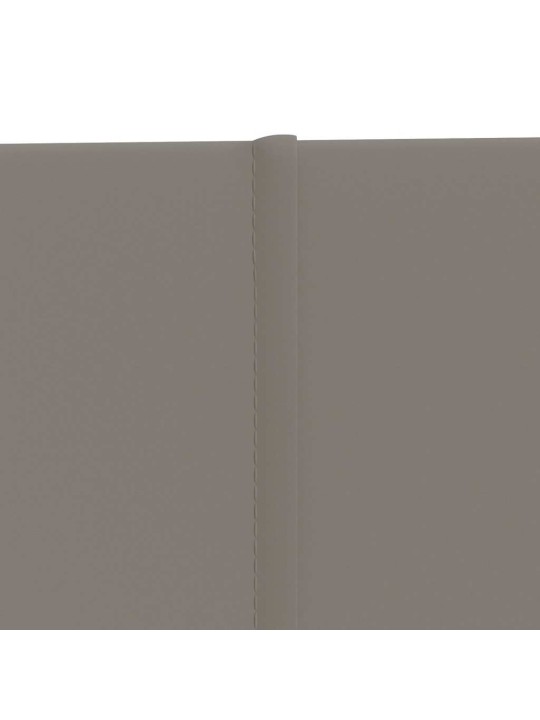 Nástěnné panely 12 ks světle šedé 90 x 15 cm samet 1,62 m²