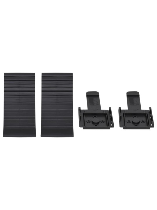 Klíny pod kola 2 ks 25 x 10 x 11,5 cm plast