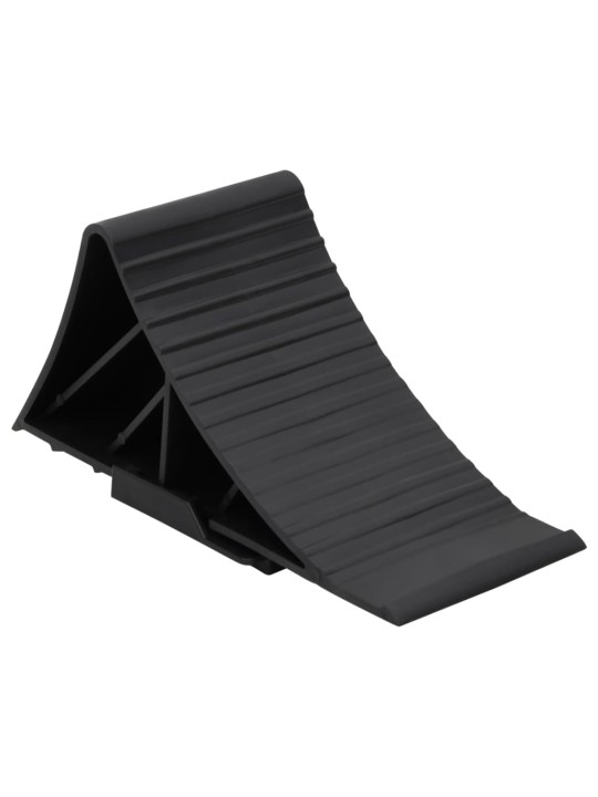 Klíny pod kola 2 ks 25 x 10 x 11,5 cm plast