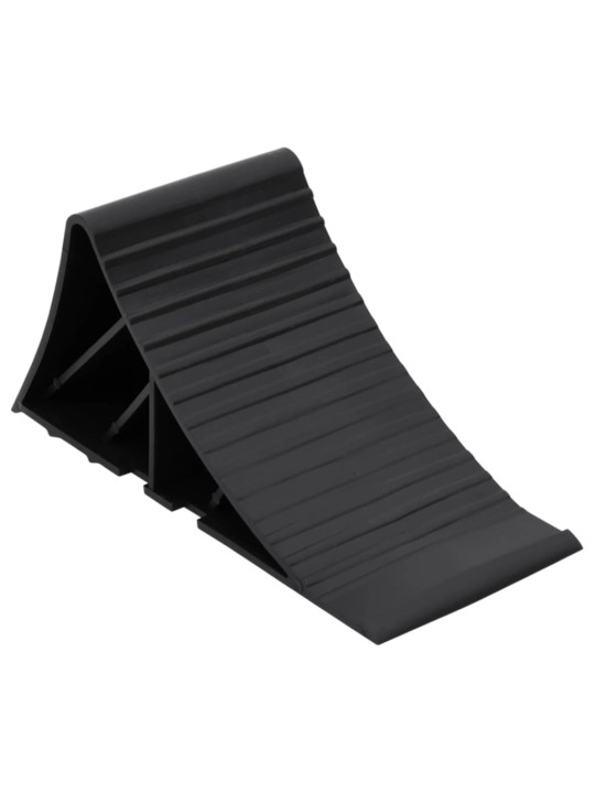 Klíny pod kola 2 ks 25 x 10 x 11,5 cm plast