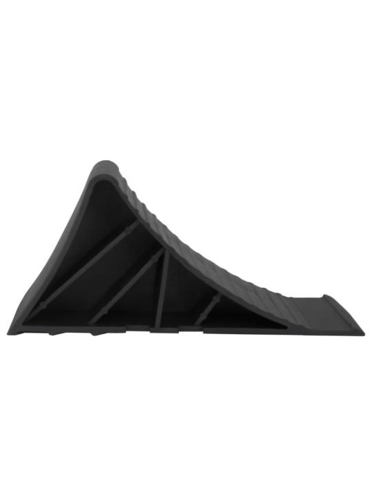 Klíny pod kola 2 ks 25 x 10 x 11,5 cm plast