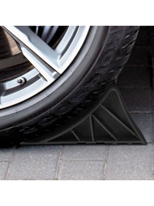 Klíny pod kola 2 ks 25 x 10 x 11,5 cm plast