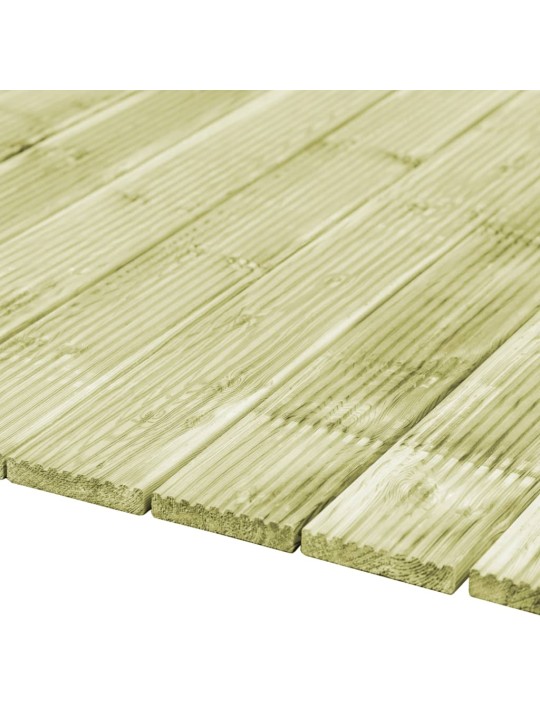 Podlahová prkna 40 ks 5,8 m² 1 m impregnované borové dřevo