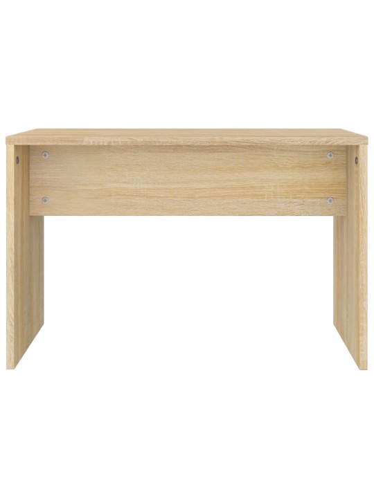Stolička k toaletnímu stolku dub sonoma 70x35x45 cm kompozit