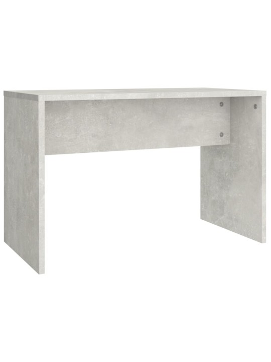 Stolička k toaletnímu stolku betonově šedá 70x35x45 cm kompozit