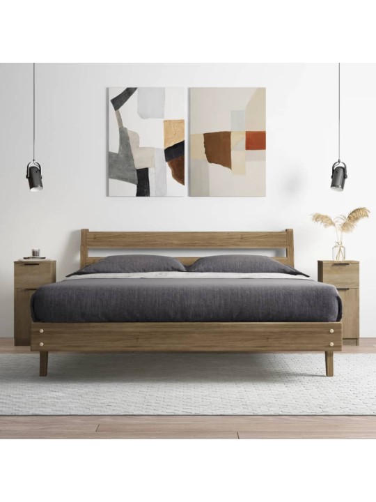Příborníky 2 ks dub sonoma 30 x 30 x 70 cm kompozitní dřevo