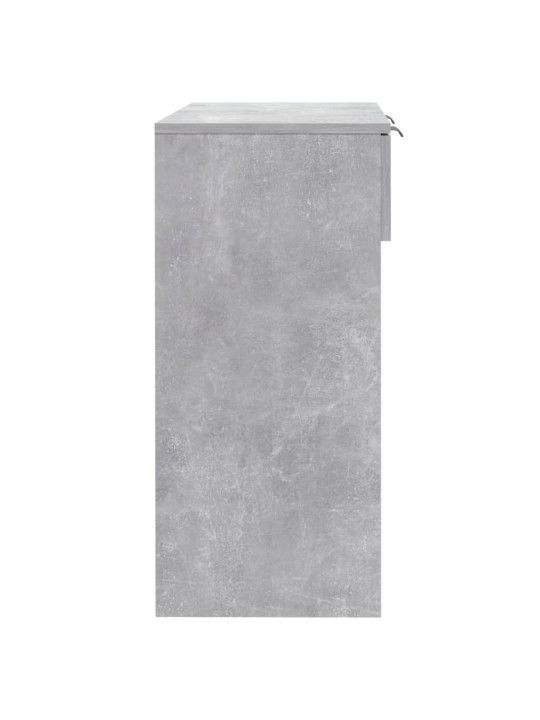 Konzolový stolek betonově šedý 90 x 36 x 75 cm kompozitní dřevo