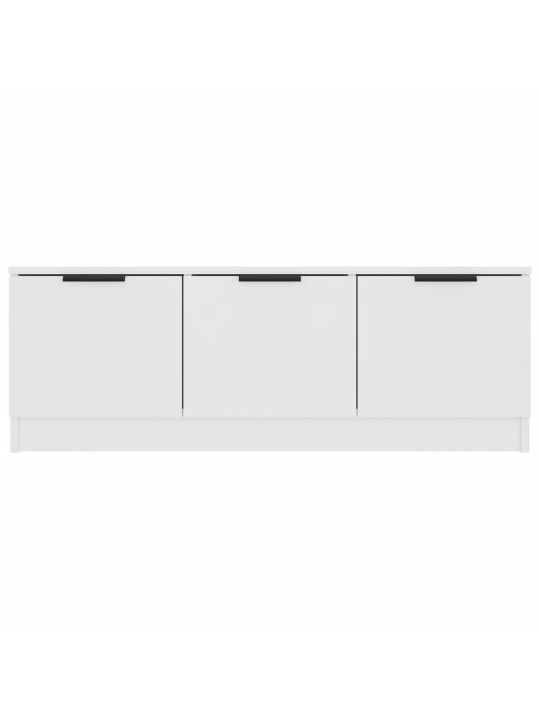 TV skříňka bílá 102 x 35 x 36,5 cm kompozitní dřevo