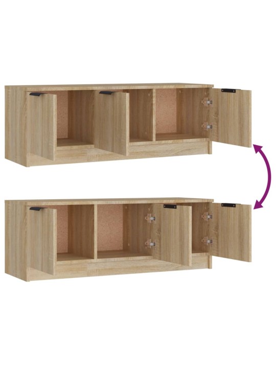 TV skříňka dub sonoma 102 x 35 x 36,5 cm kompozitní dřevo