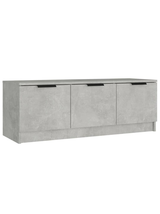 TV skříňka betonově šedá 102 x 35 x 36,5 cm kompozitní dřevo