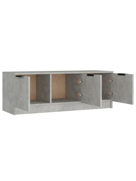 TV skříňka betonově šedá 102 x 35 x 36,5 cm kompozitní dřevo