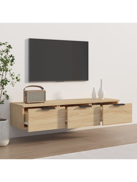 Nástěnná skříňka dub sonoma 102 x 30 x 20 cm kompozitní dřevo