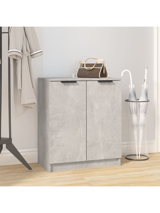 Botník betonově šedý 59 x 35 x 70 cm kompozitní dřevo