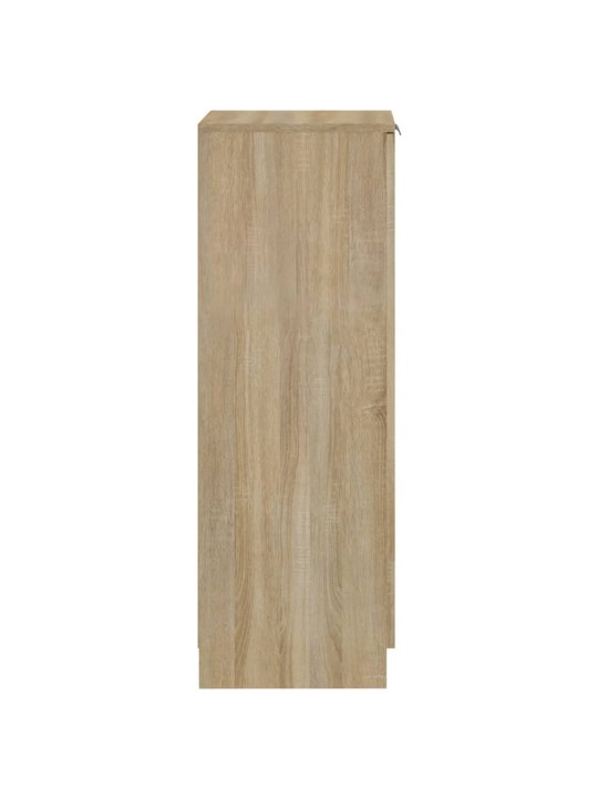 Botník dub sonoma 30 x 35 x 100 cm kompozitní dřevo