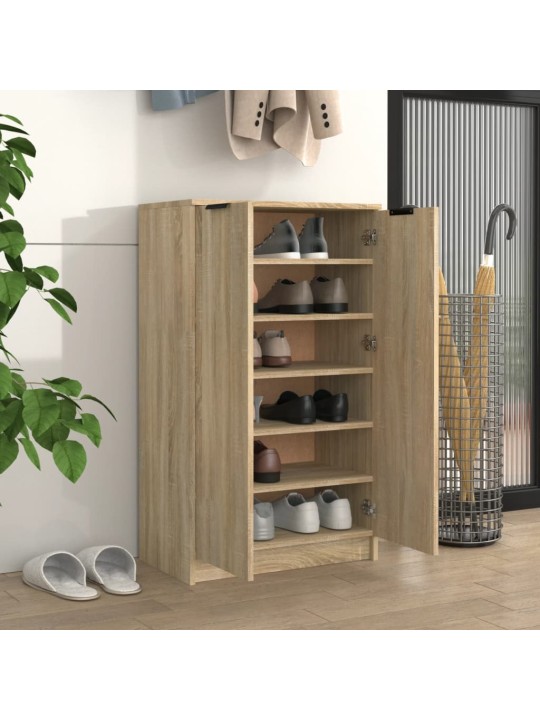 Botník dub sonoma 59 x 35 x 100 cm kompozitní dřevo