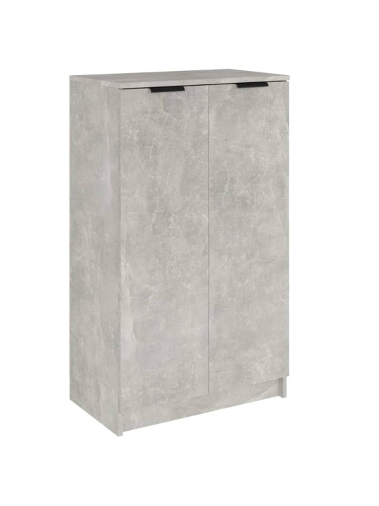 Botník betonově šedý 59 x 35 x 100 cm kompozitní dřevo