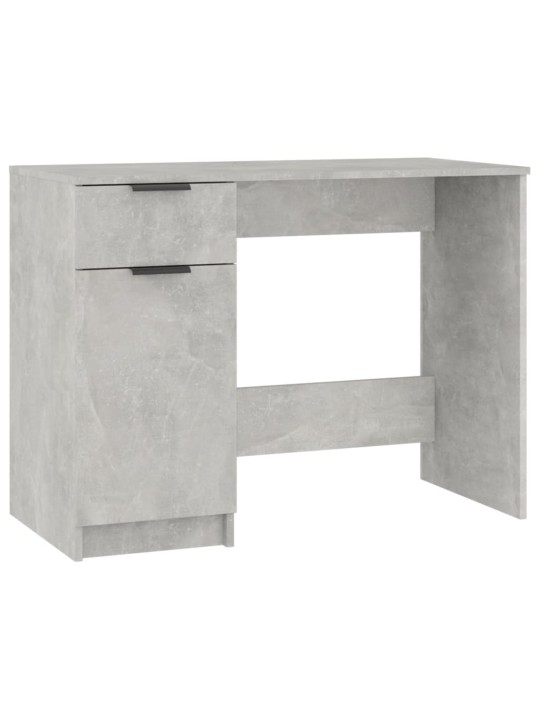 Psací stůl betonově šedý 100 x 50 x 75 cm kompozitní dřevo