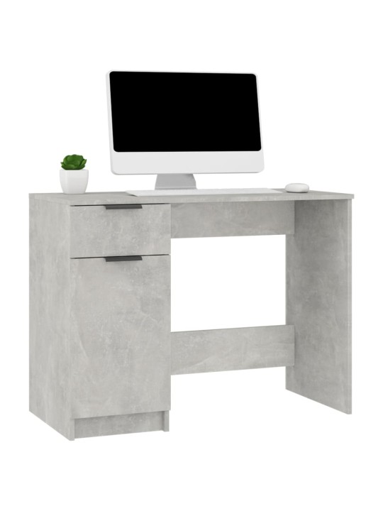 Psací stůl betonově šedý 100 x 50 x 75 cm kompozitní dřevo