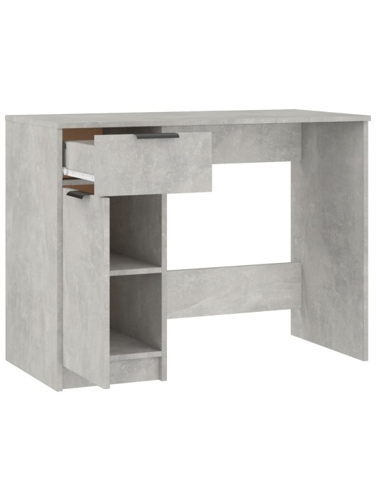 Psací stůl betonově šedý 100 x 50 x 75 cm kompozitní dřevo