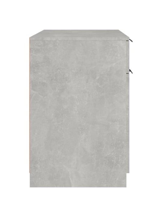 Psací stůl betonově šedý 100 x 50 x 75 cm kompozitní dřevo