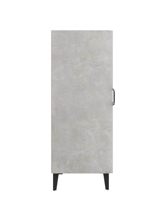 Příborník betonově šedý 69,5 x 34 x 90 cm kompozitní dřevo