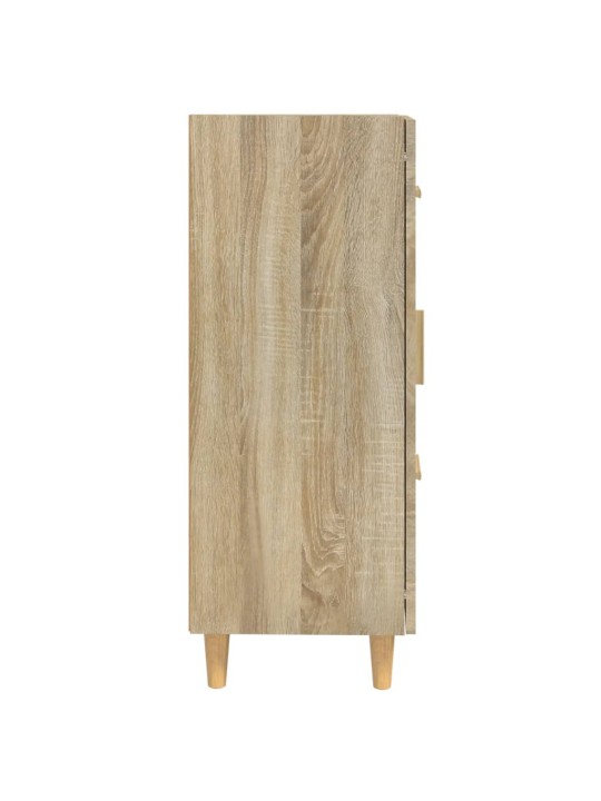 Příborník dub sonoma 69,5 x 34 x 90 cm kompozitní dřevo