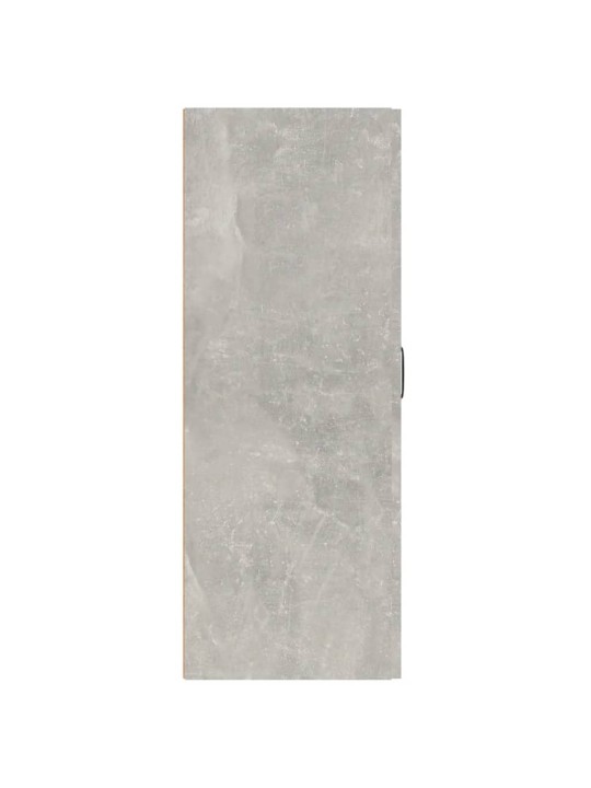 Závěsná skříňka betonově šedá 69,5x34x90 cm kompozitní dřevo