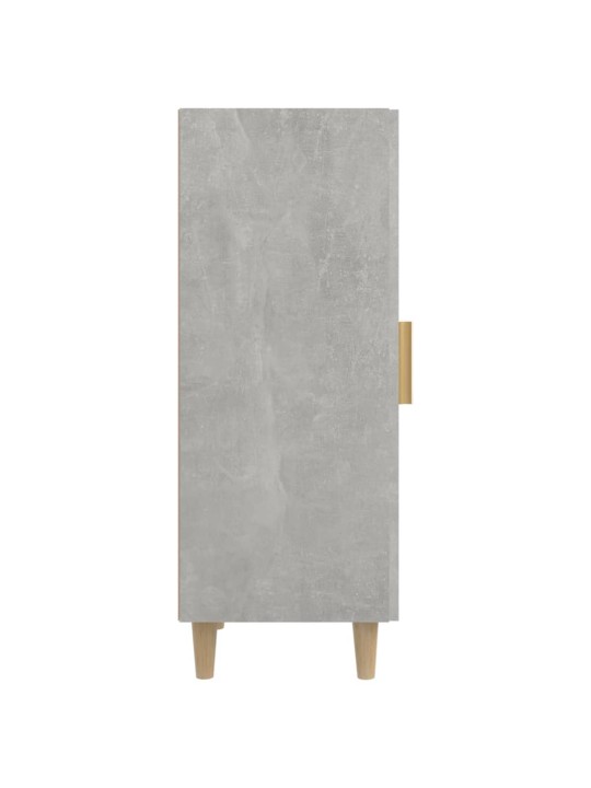 Příborník betonově šedý 34,5 x 34 x 90 cm kompozitní dřevo