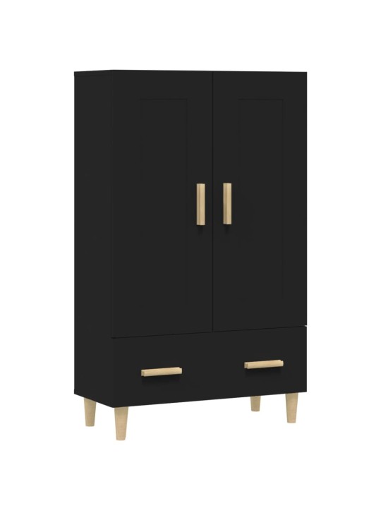Highboard černý 70 x 31 x 115 cm kompozitní dřevo