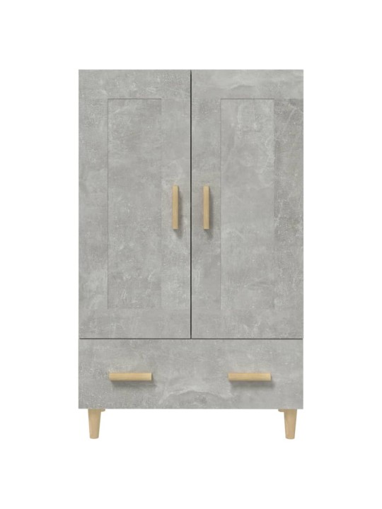 Komoda betonově šedá 70 x 31 x 115 cm kompozitní dřevo
