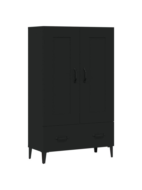 Highboard černý 70 x 31 x 115 cm kompozitní dřevo