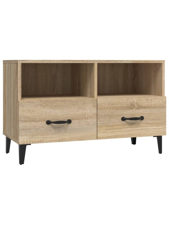TV skříňka dub sonoma 80 x 36 x 50 cm kompozitní dřevo