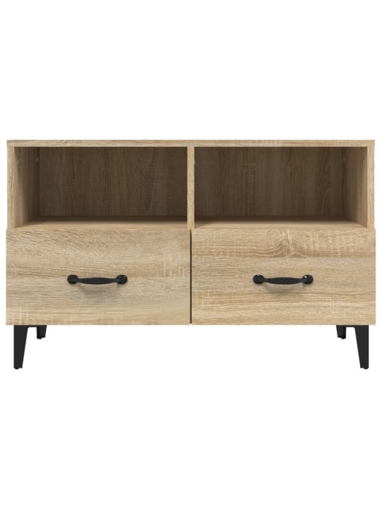 TV skříňka dub sonoma 80 x 36 x 50 cm kompozitní dřevo