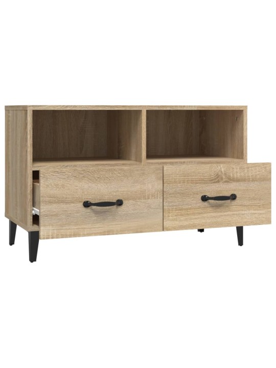 TV skříňka dub sonoma 80 x 36 x 50 cm kompozitní dřevo