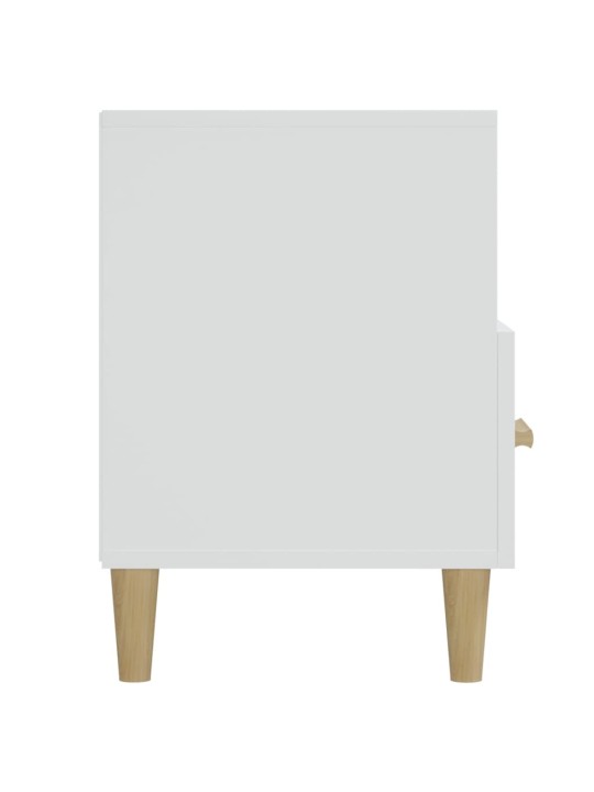 TV skříňka bílá 102 x 36 x 50 cm kompozitní dřevo