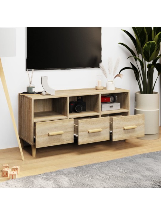 TV skříňka dub sonoma 102 x 36 x 50 cm kompozitní dřevo