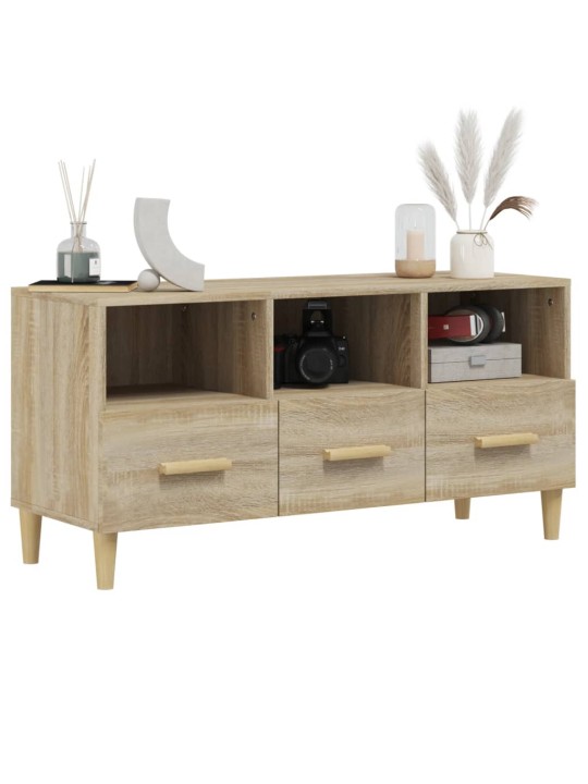 TV skříňka dub sonoma 102 x 36 x 50 cm kompozitní dřevo