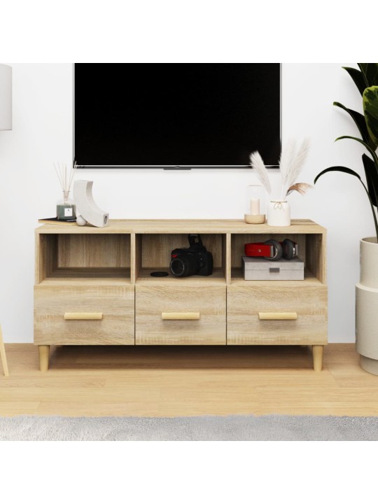 TV skříňka dub sonoma 102 x 36 x 50 cm kompozitní dřevo