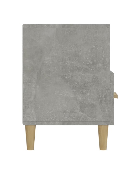 TV skříňka betonově šedá 102 x 36 x 50 cm kompozitní dřevo