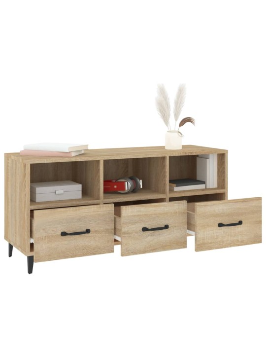 TV skříňka dub sonoma 102 x 35 x 50 cm kompozitní dřevo