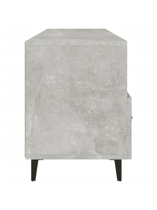TV skříňka betonově šedá 102 x 35 x 50 cm kompozitní dřevo