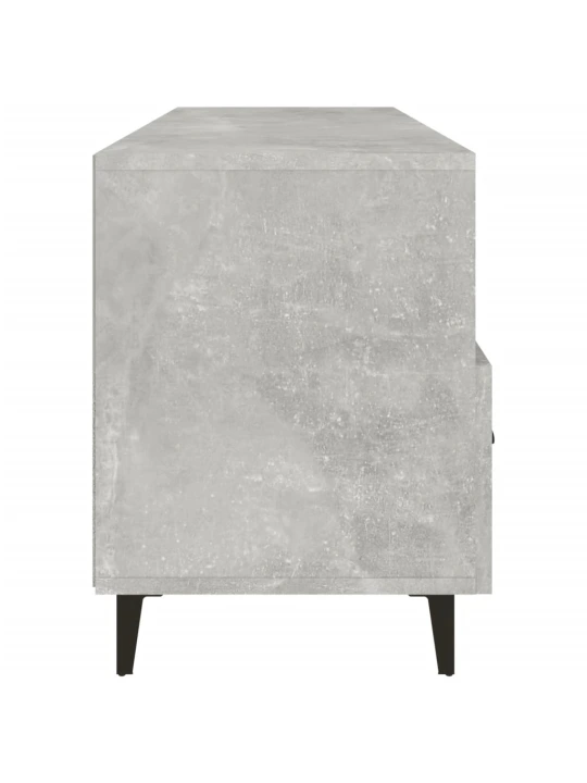 TV skříňka betonově šedá 102 x 35 x 50 cm kompozitní dřevo