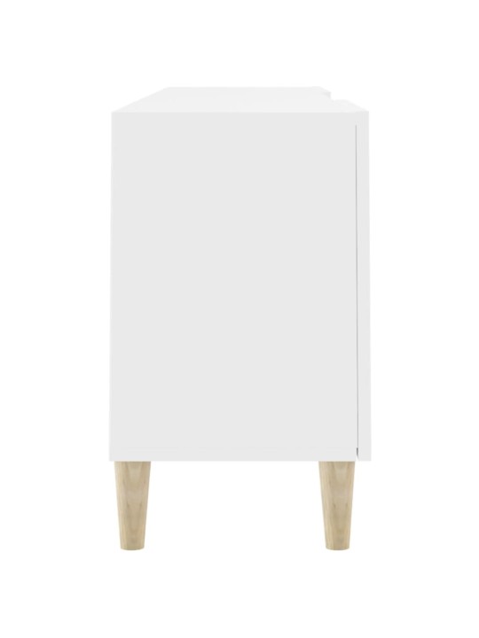 TV skříňka bílá 150 x 30 x 50 cm kompozitní dřevo