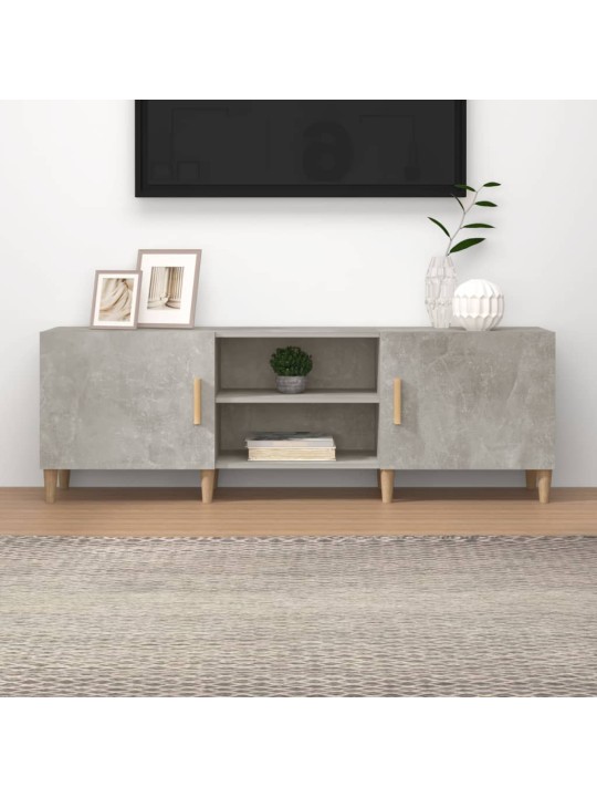 TV skříňka betonově šedá 150 x 30 x 50 cm kompozitní dřevo